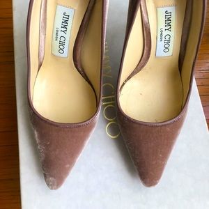 Jimmy Choo Velvet Romy 85 size 35.5